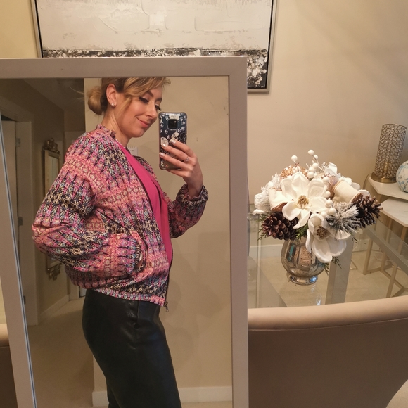 Pink bomber jacket - Picture 12 of 13